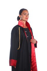 Savcı Cübbesi  Valentino Krep (Kırışmaz Özellikli)